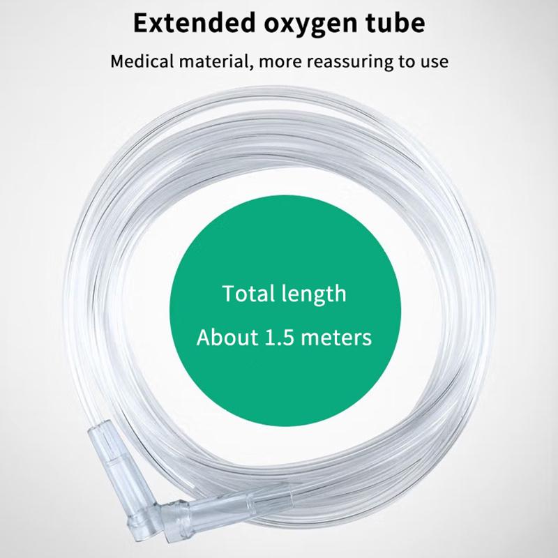 Adult Oxygen Mask With Tube Disposable Face Mask Shield Nebulizer Conduit Adult Oxygen Mask