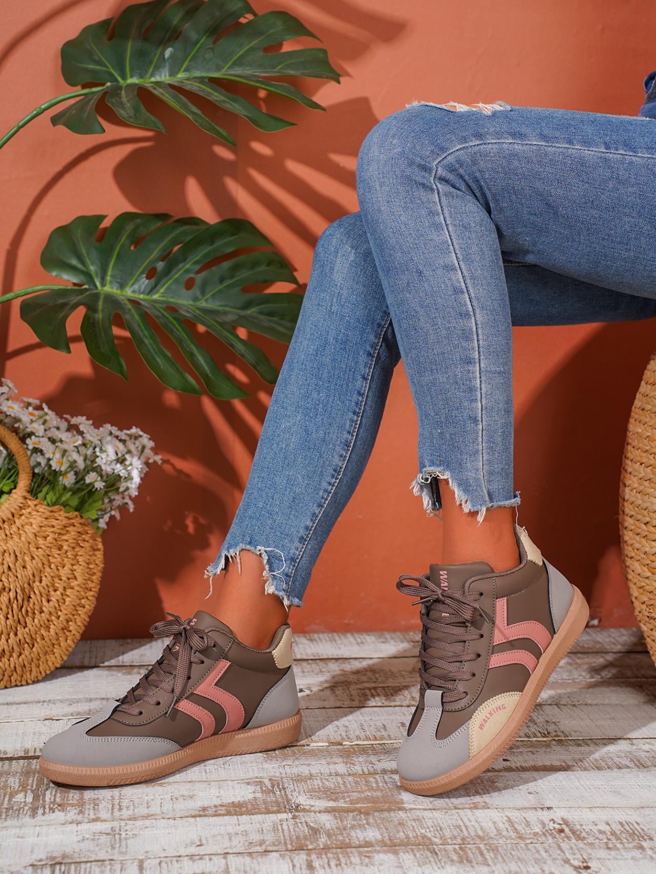 

Мужские Женские Спортивные Кроссовки для улицы Легкие Удобные На шнурках Новая Мода Мягкая подошва На шнурках Обувь для ходьбы Низкий вырез 39