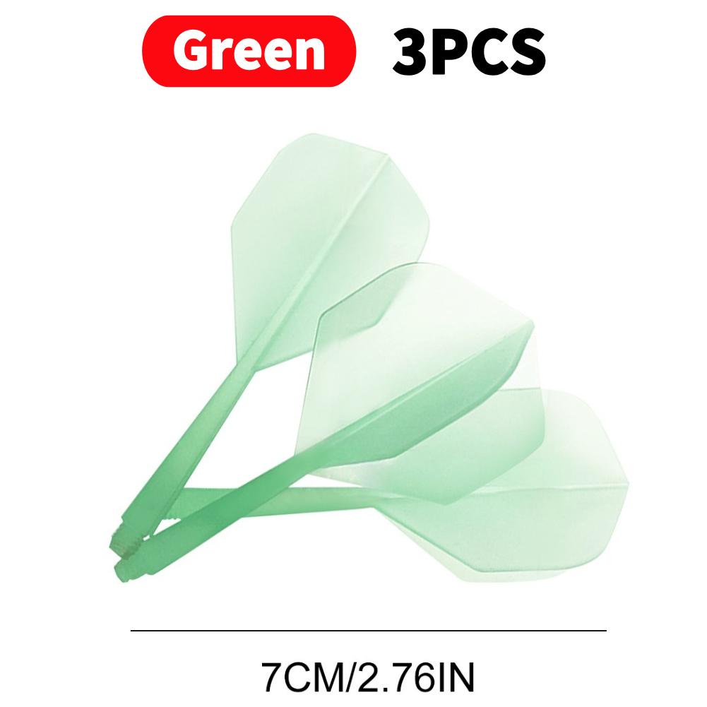3-30Pcs 2BA Darts Tail Durable Anti-fall Darts Flights Transparent Plastic Darts Shafts Dart Throwing Entertainment Games