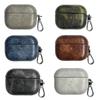 Oily leather retro leather pu imitation leather suitable for Apple airpodspro1 Apple 1st generation solid color earphone case