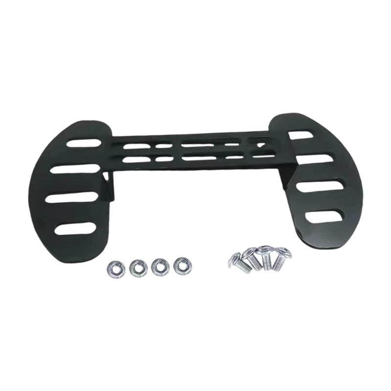 Electric Bike Footrest Adjustable Sturdy Accessory Easy tallation Comfortable Repair Parts Scooter Front Foot Pedals Set