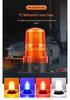 Forklift & Vehicle LED Warning Strobe Light, Yellow, 9-90V, for School Buses & Engineering Vehicles