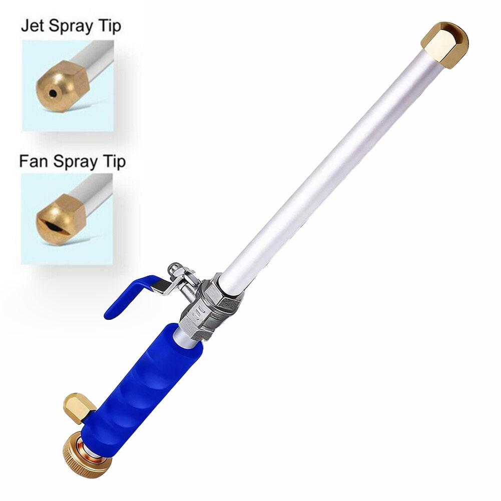 Garden High-pressure Water Gun Hose Nozzle For Garden Hose Hydro Jet Hose Pipe Wand Nozzle Sprayer Accessories Maintenance Q6E5