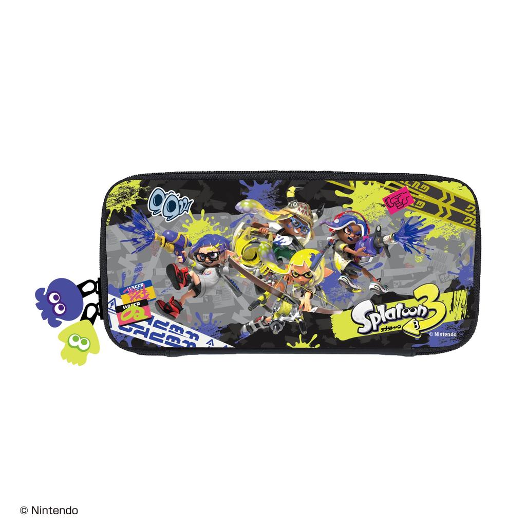 Licensed Smart Pouch for Nintendo Switch EVA Splatoon 3 B Pattern [Nintendo Product]