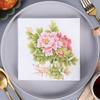 Richly Patterned Printed Napkin Tissue for Western Restaurants and Bakeries