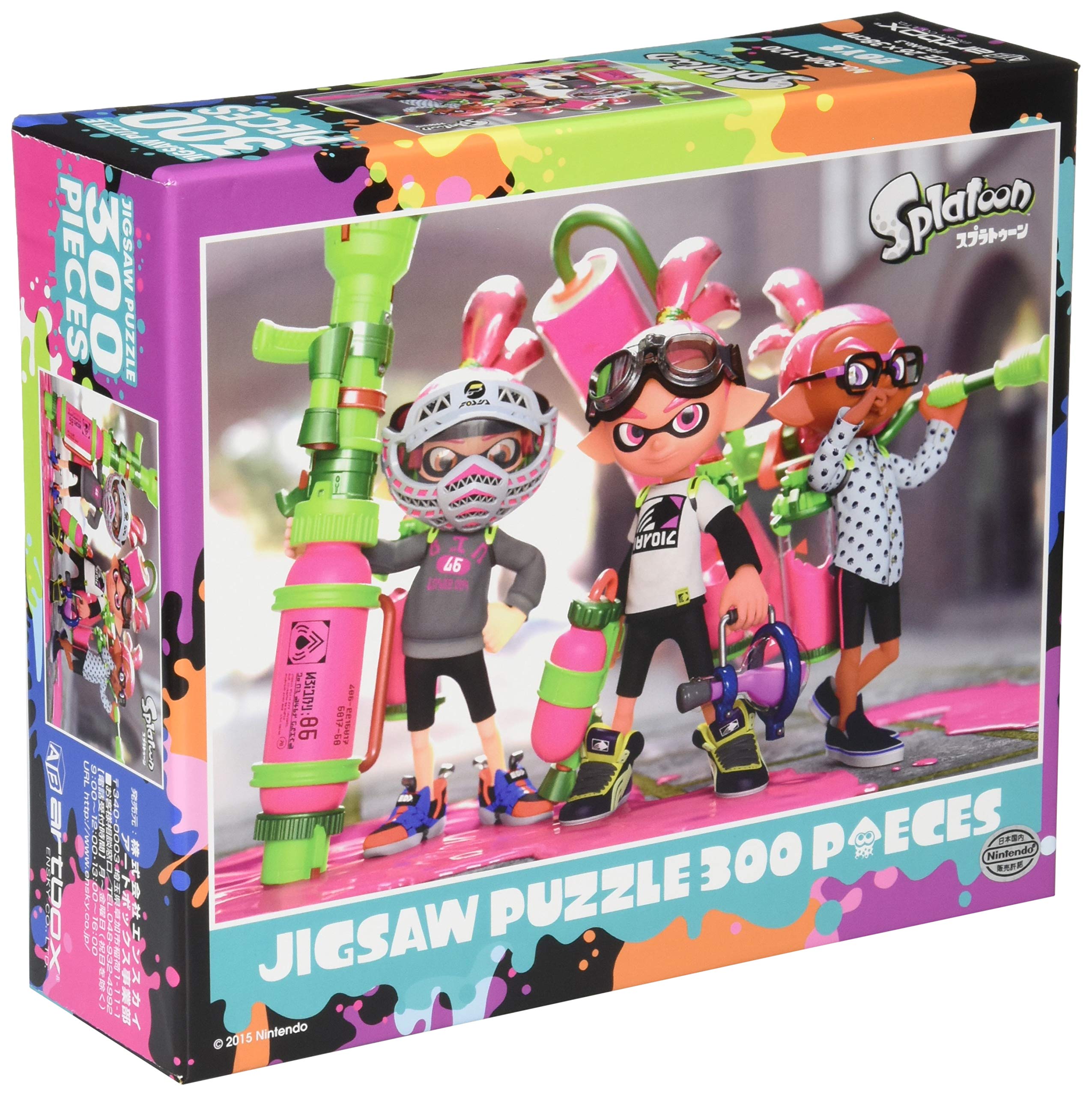 ENSKY Splatoon Boys 26x38cm Jigsaw 300 JIGSAW PUZZLE Puzzle, Pieces, 300-1120