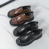 Außenhandel Herren Schuhe mit dicker Sohle und innerer Erhöhung Herren Casual Derby Business Kleid Hochzeit Bräutigam Schuhe 180-J