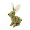 Frog Tweed Plush Dog Toy