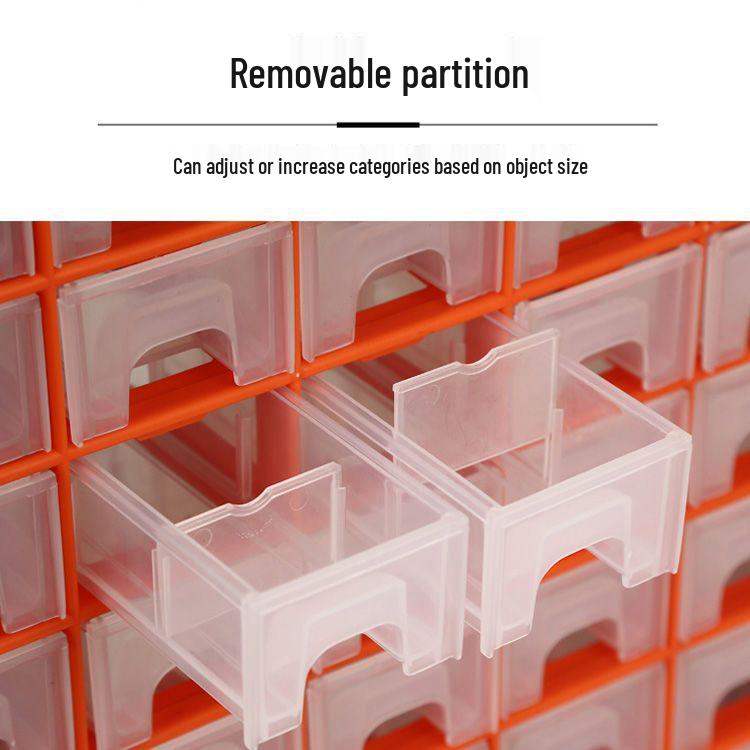 Plastic Drawer Parts Storage Box for LEGO and Tool Organization