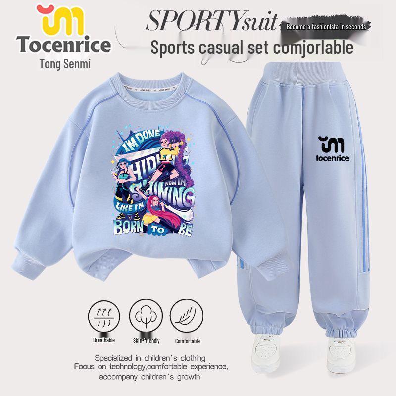 Demon Hunter Kpop Kids Hoodie - New Autumn Arrival for Boys & Girls