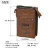 Geldbörse Bifold Echtes Leder DPL60058 Khaki [Gerät]