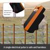 Solar-Powered Electronic Livestock Fence Kit for Pigs, Cattle, Sheep - Complete Set for Farm Use
