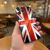 Flag Union Jack British UK Black Soft Cover Phone Case For iPhone 17,16,15,14,13,12,11,Pro,Max,Plus