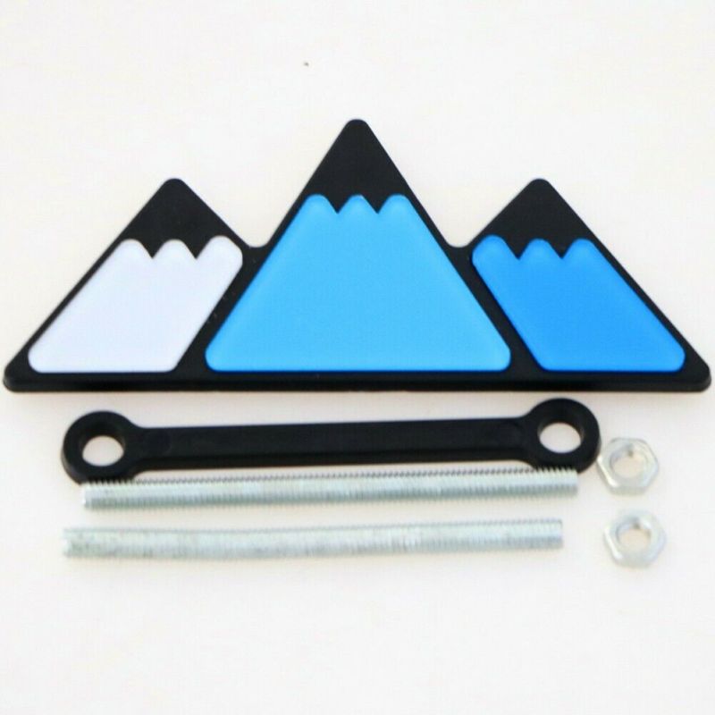 Tri-color Grille Badge Emblem For Tacoma 2018 2019 TRD 4runner Tundra