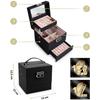 Jewelry Box Ms-703 Massido - Black