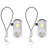 2pcs Small USB LED Lamp Lights LED Flashlight Type C Powered Compatible with Power Bank Laptop