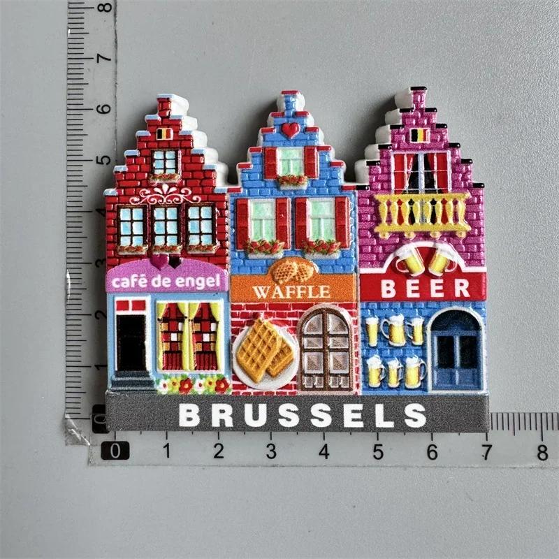 Kühlschrankmagnet Barcelona Spanien Brüssel Belgien Amsterdam Portugal Roma Tourist Souvenir Geschenke Kühlschrankmagnete