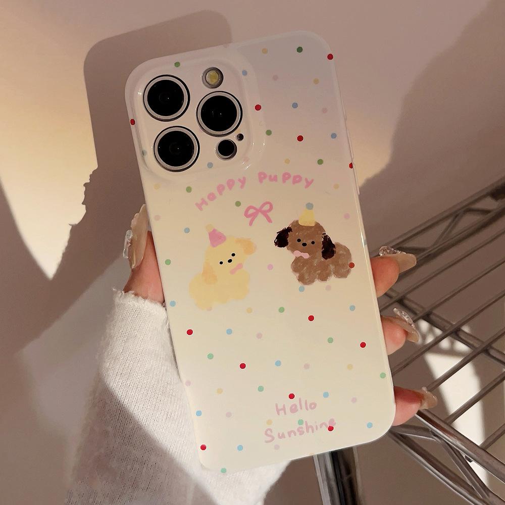 Cartoon Cute Puppy Case for iPhone 17 iPhone 17 Pro Max