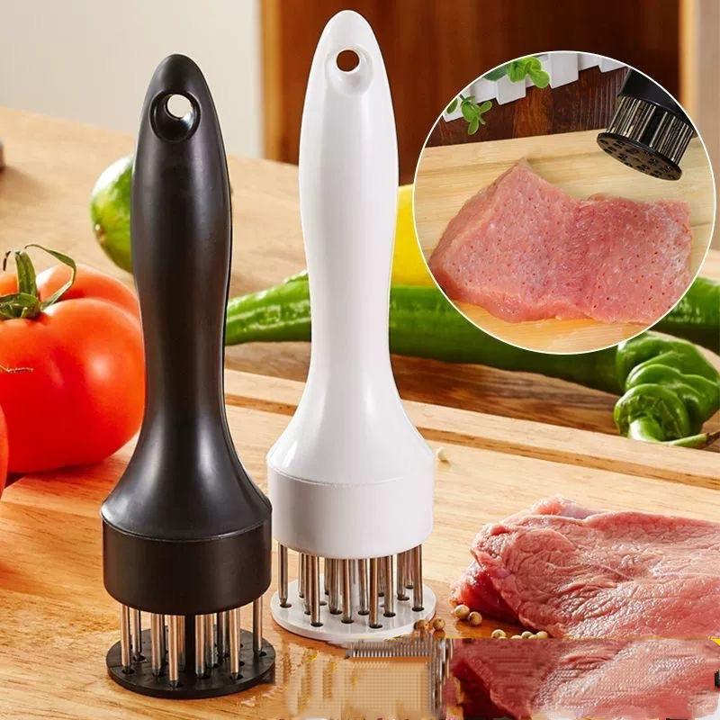 

Кухонная бытовая машина для нежного мяса, игольная мясорубка из нержавеющей стали, применимый молоток, инструмент для пирсинга мяса, аксессуары