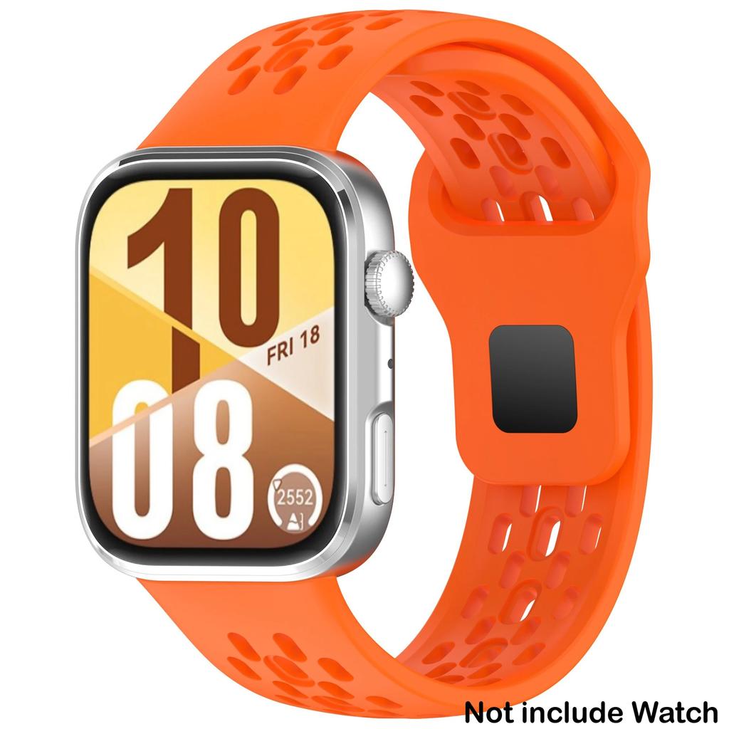 Atmungsaktives Silikonarmband für Huawei Watch Fit 4 Pro Sport-Armband Armband Gürtel für Huawei Watch Fit 4/Fit 3 Band Zubehör