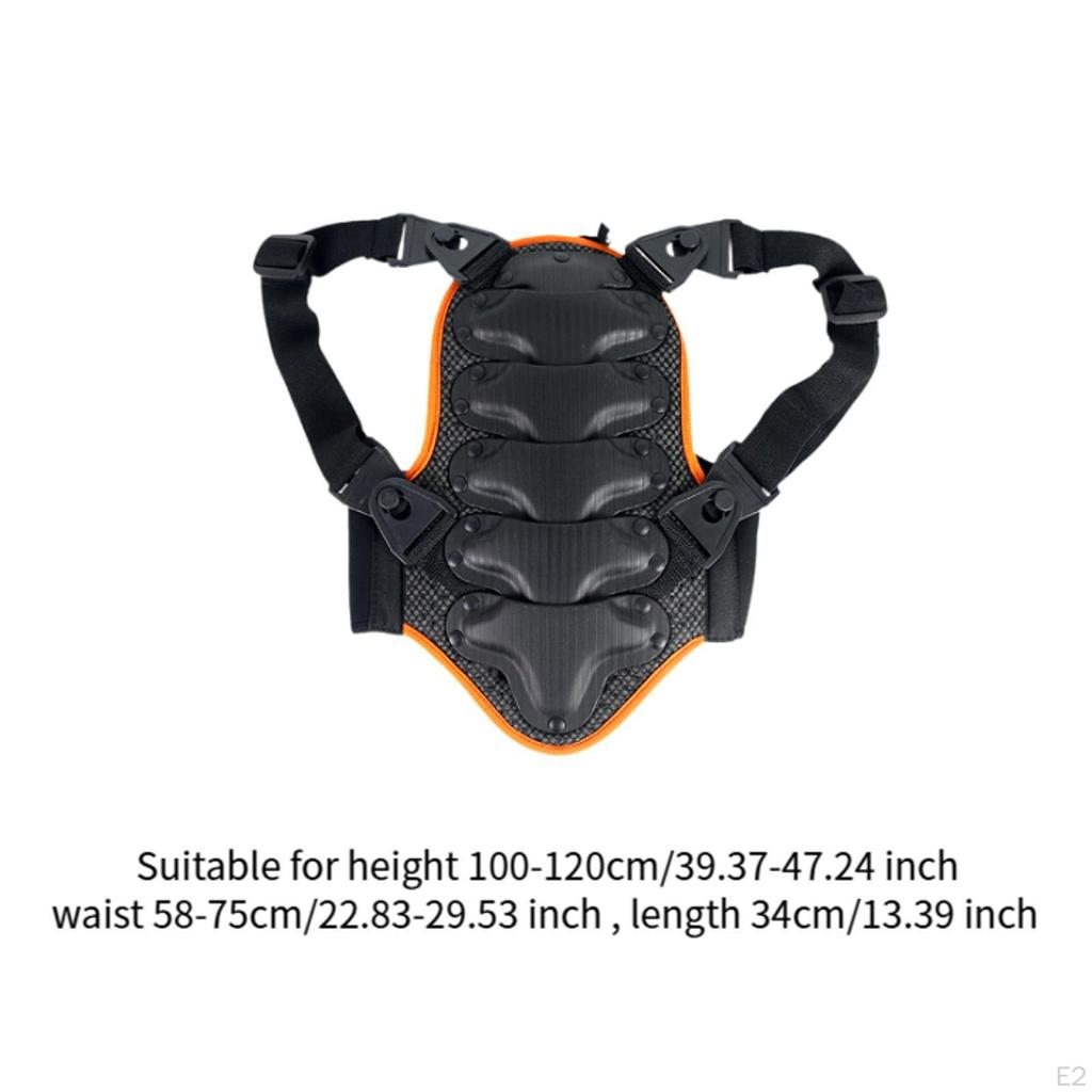 Kinder Dirt Bike Schutzweste Hard PP Außenseite für Off Road Rennen