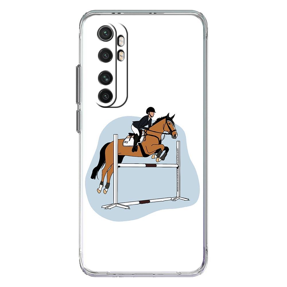 

Galloping Horse Girl Drawing Case For Xiaomi Poco X5 NFC X3 F5 F4 F3 M3 14 13T 12T 12 13 Lite 11 Ultra Mi 10T 5G 11X Pro Cover Xiaomi 11T
