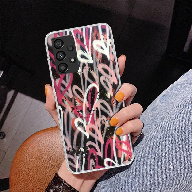 AMOR This Is Love Phnoe Case for Samsung Galaxy A17 A37 A57 A16 A26 A36 A56 A15 A14 A13 A55 A54 A53 A35 A34 A33 A25 A24 A23 A52