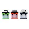 Fishing Tackle Box Sturdy Portable Multipurpose 4 Layer Waterproof Lure Box Baits Case for Angler Fishermen Enthusiast Gift