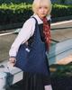 Blanksoup Floral Shopper Bag (Navy)