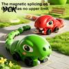 Magnetic Snake Game Toy RC Toy, Electric Remote Control Eating Itself Interactive Electronic Parent-Child Competitive Race Car for Boys Girls