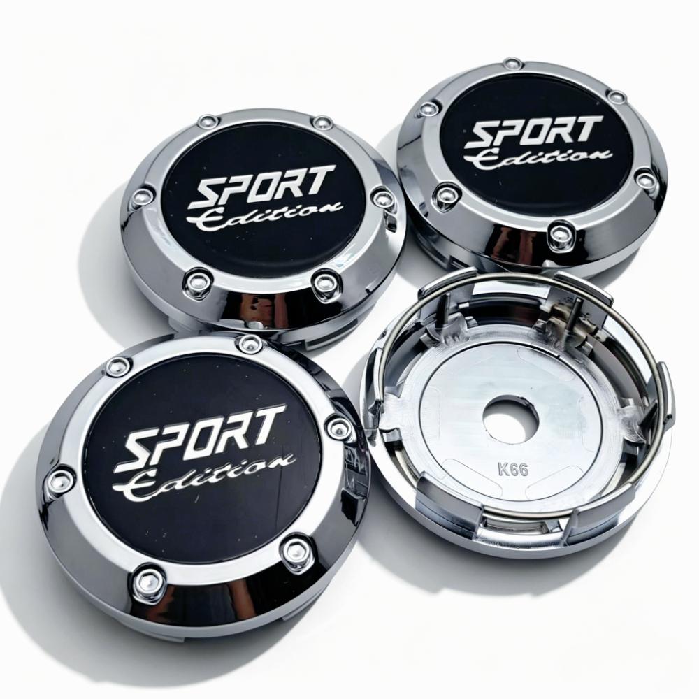 

4pcs Sport Edition Logo Emblem Car Wheel Center Caps 66MM Clips 62MM Rim Hubcaps Dust Cover Wheels Hub Dust Cap Car Accessories (as the picture,Sport Badge&4pcs Design High Cap)