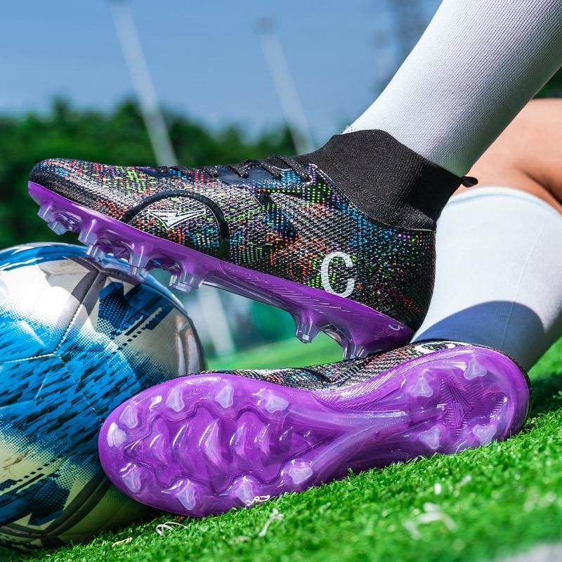 34-46 Kids Football Boots  Large Size Football Shoes AG Artificial Lawn Training Soccer Shoes for Men Boys Soccer Shoes