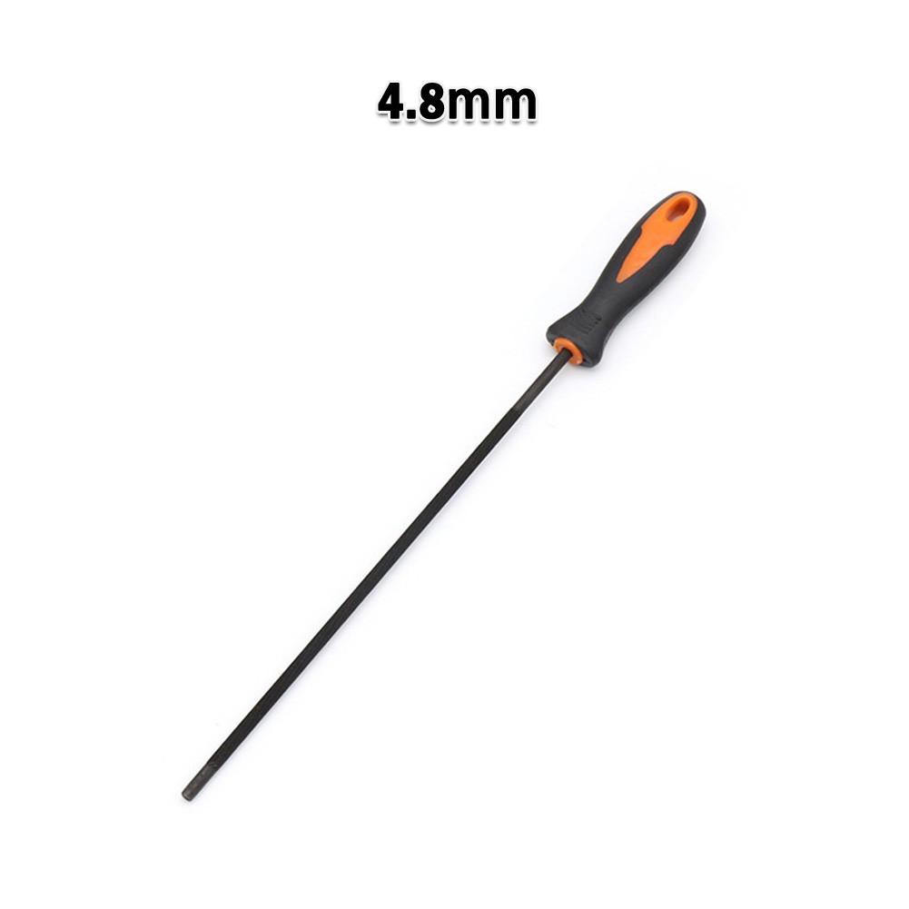 Chainsaw Round Files 4.0mm/4.8mm/5.5mm Cleaning Logging Tools