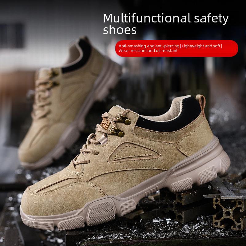 Prodyšná přeshraniční bezpečnostní pracovní obuv pro všechna roční období