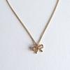 DOL Mini Ribbon Necklace [silver/gold]