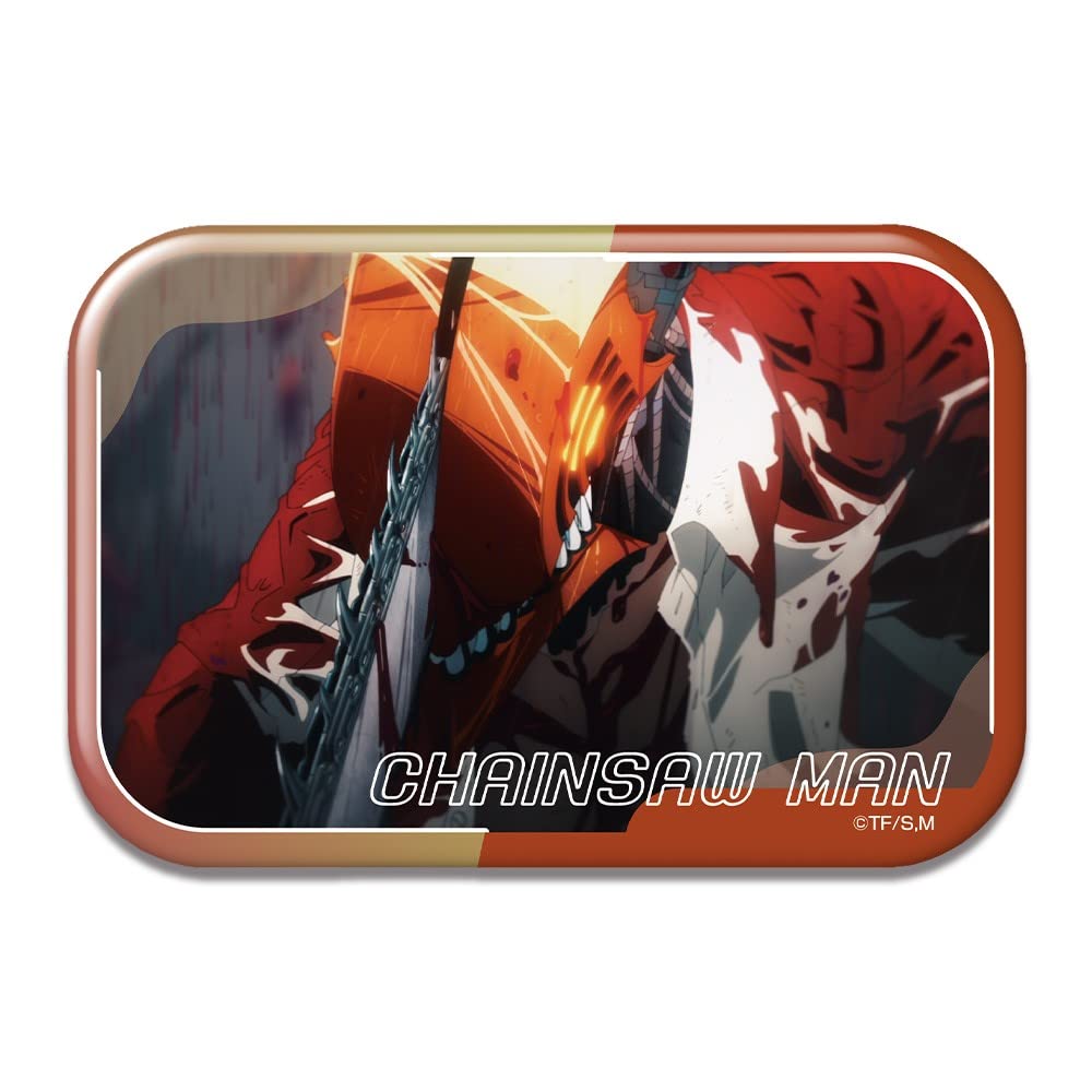 Chainsaw Man Rectangular Can Badge Chainsaw Man B BRAN-C001-m07
