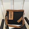 2026 New Canvas Bag for Women, Large Capacity Tote Bag, Simple and Versatile Single Room Commuting Crossbody Bags