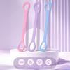 Silicone Figure 8 Resistance Band Anti-slip Men Women Arm Shoulder Stretch Strength Training Exercise Elastic Strap Fitness Tension Rope