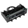 PC Fan Controller Adjustable Speed LCD Display Temperature Controller with Screws Stickers for