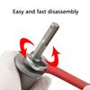 Professional Plus Ground Rod Rotary Hammer Driver Bit for Rebars Piling and Fence Tent Post Installation Removable Tool
