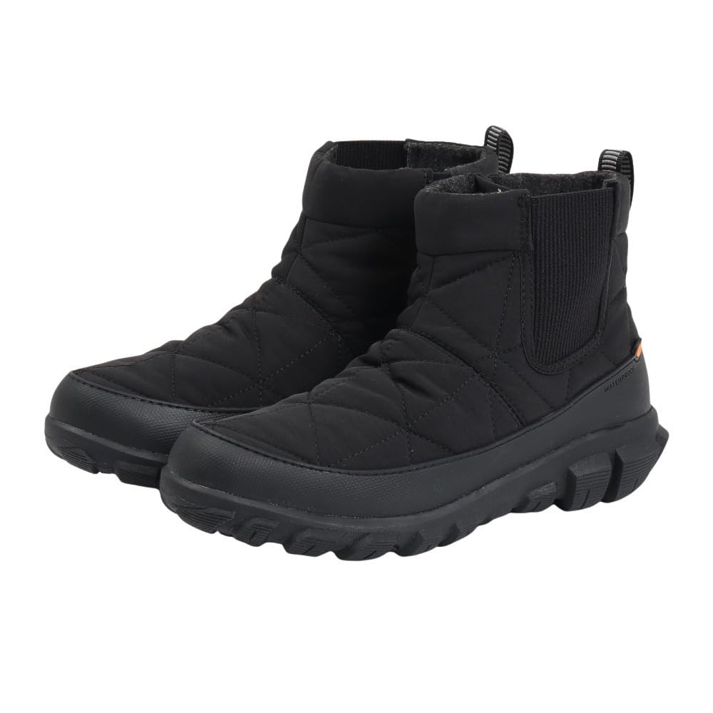 BOGS Snow Boots, Snow Trek Cedar Chelsea 79160-001 BLK (Black/Size 25.0/Women's)