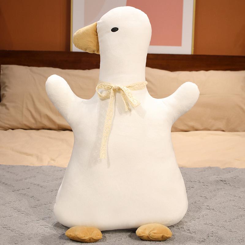 

Cute cute white duckling throw pillow plush toy doll home pillow cushion girl soothing doll 30cm（0.1kg）