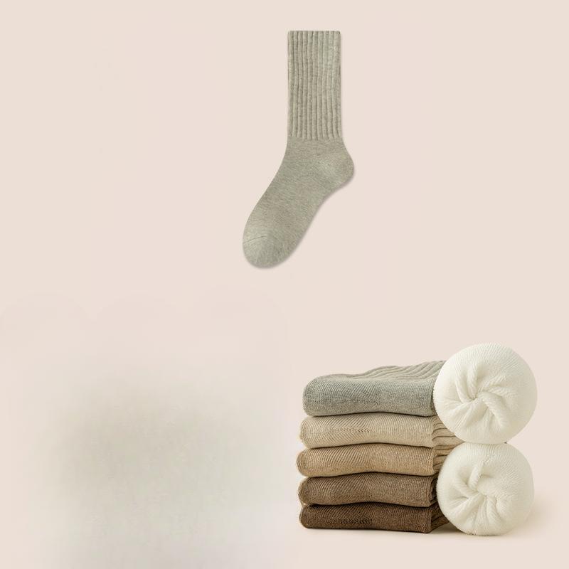 

Женские осенне-зимние модели Добавьте бархат и толстые спальные напольные носки до колена 1 pair