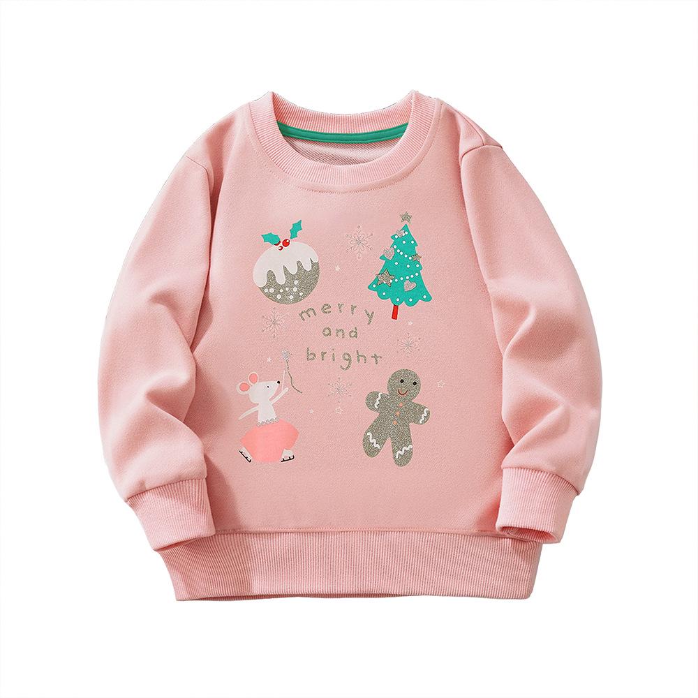 

Детский свитшот с длинным рукавом и мультяшным принтом для осени/зимы 120cm