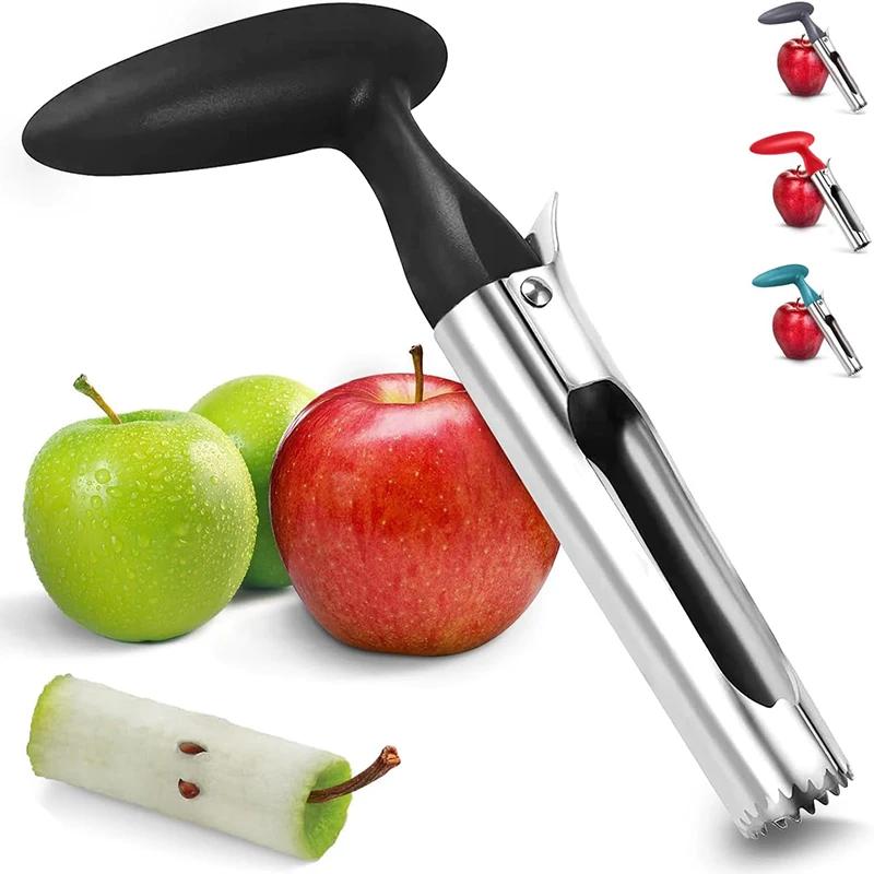 Premium Apple Corer Stainless Steel Apple Pears Core Remover Tool Fruit Cutter Seeder Slicer Knife Kitchen Vegetable Tools