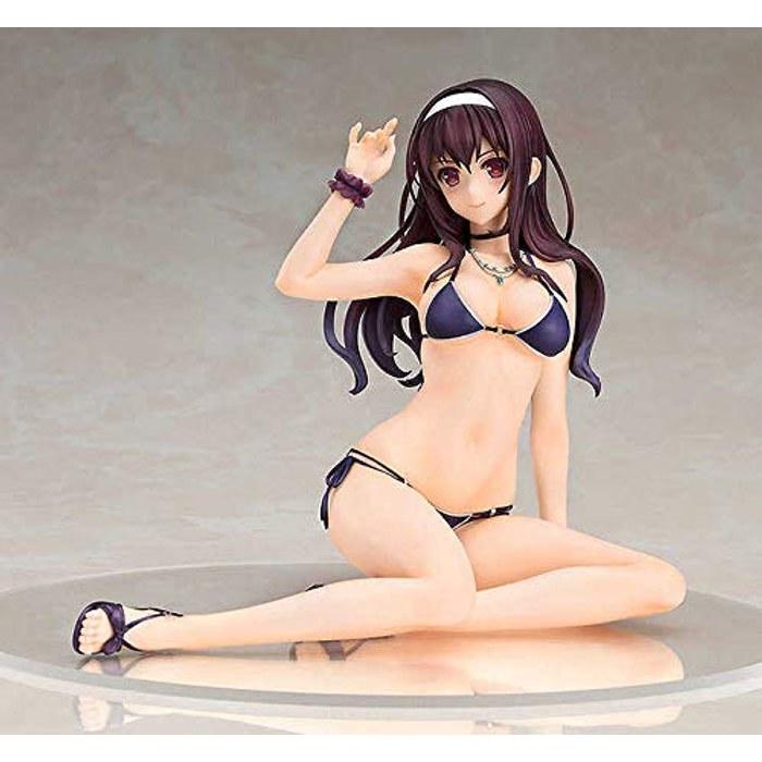 [Saenai Heroine no Sodatekata] Shizuka Kaga Swimsuit Ver. 1/7 Scale Figure, ABS&PVC, Painted, Multicolor, -140mm