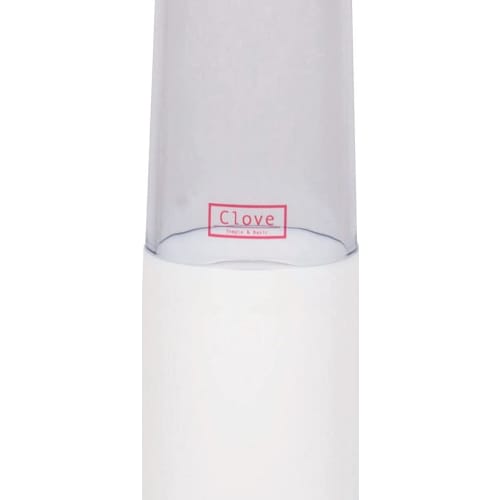 PEARL METAL Chopstick Holder with Lid, White, Clove Design, Made In Japan, HB-503