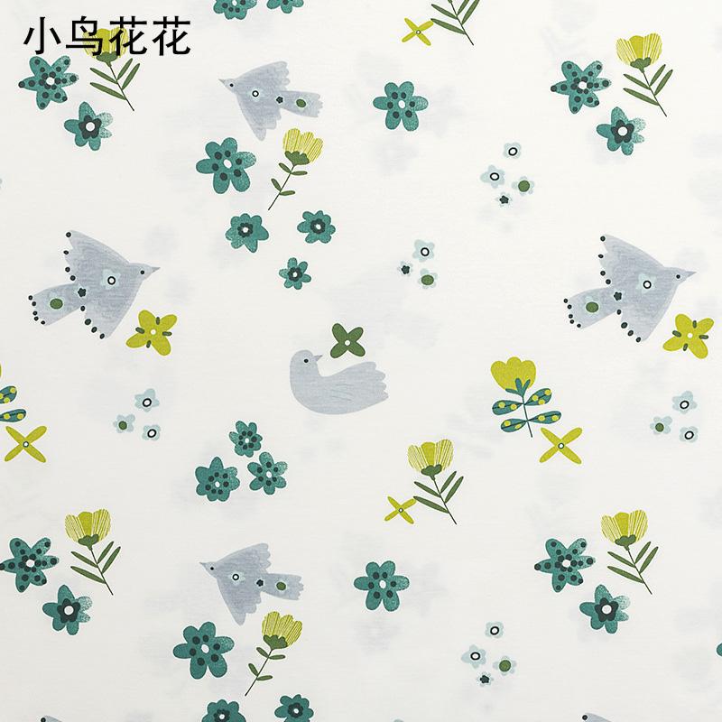 Printed Cartoon Cotton Knitted Fabric by Half Meter Cotton Jersey Fabric for Baby Clothing Making 100x185cm Other Fabric Plain