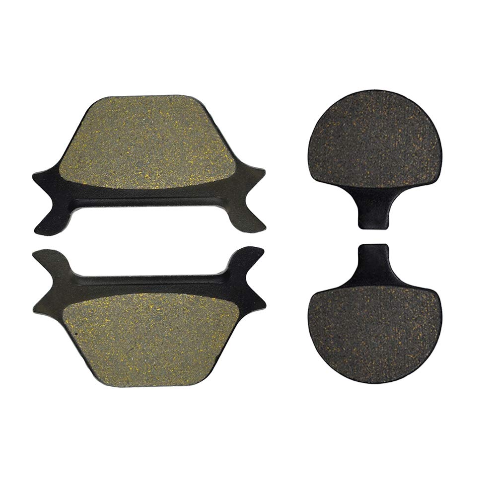 AHL Motorcycle Brake Pad Kit for Harley Sportster Series All Series All Models Models/Softail 1988-1999