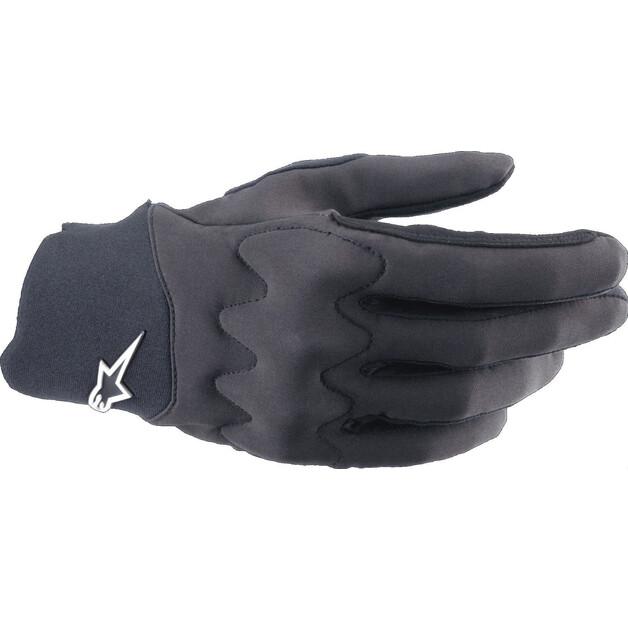 Велосипедные перчатки Alpinestars A-supra Shield (черные)